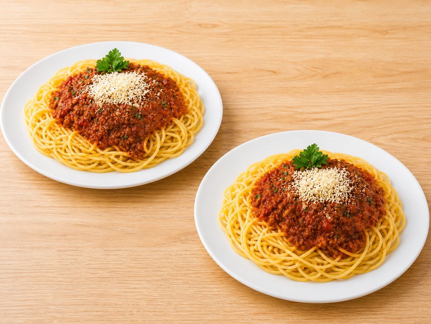 2x platos de tallarines
