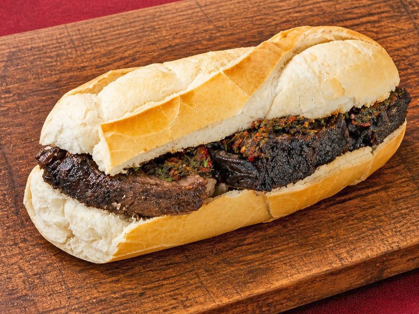 Sándwich de carne
