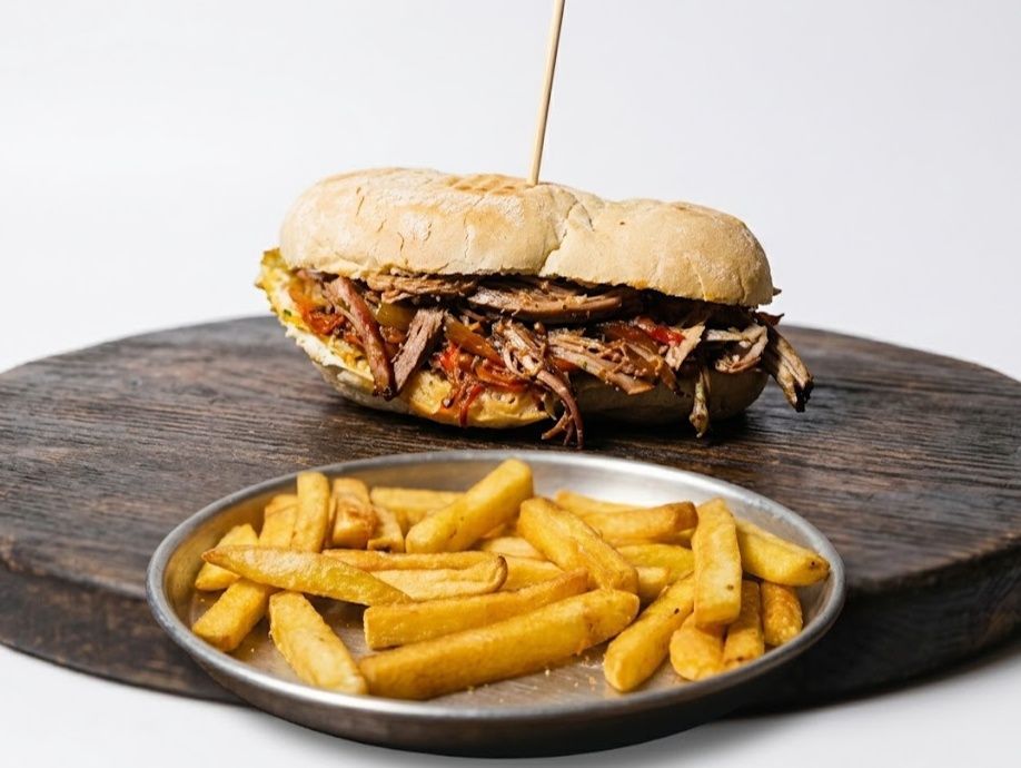 Sándwich de matambre (carne)