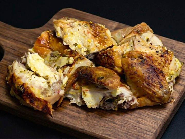 Pollo al horno sin fritas