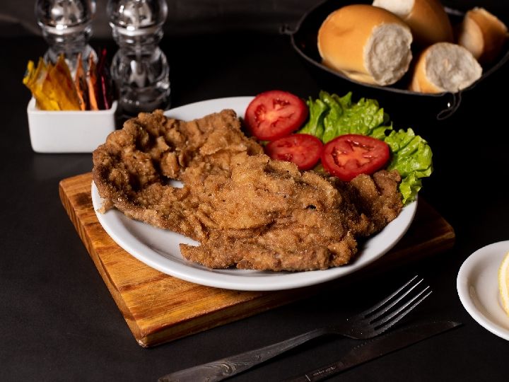 Milanesa al plato