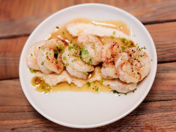 Langostinos al ajillo