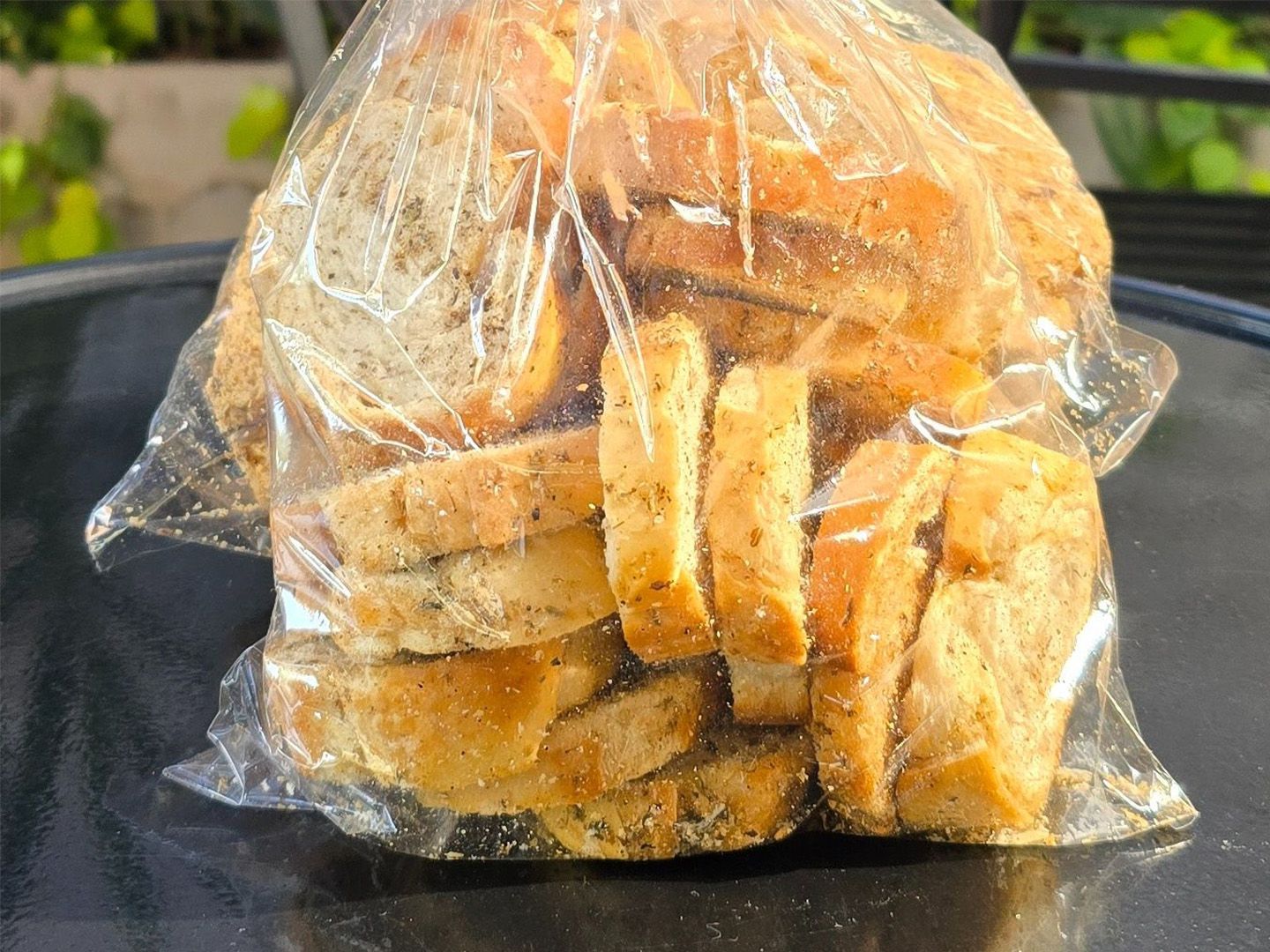 Tostadas saborizadas
