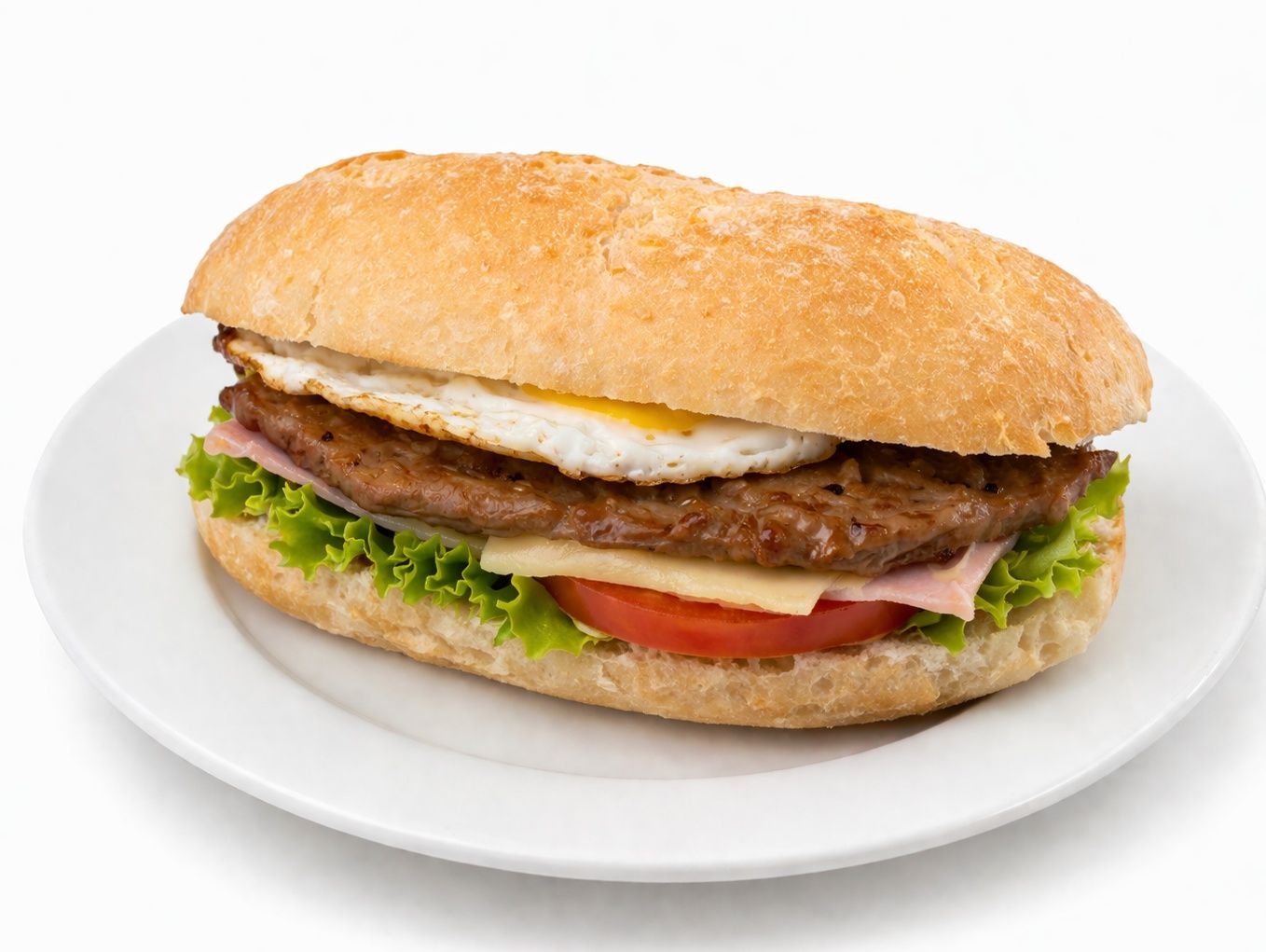 Sándwich de lomito completo