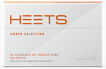 Cajetilla Heets Amber Selection