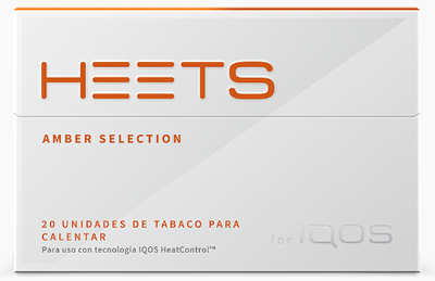 Cajetilla Heets Amber Selection