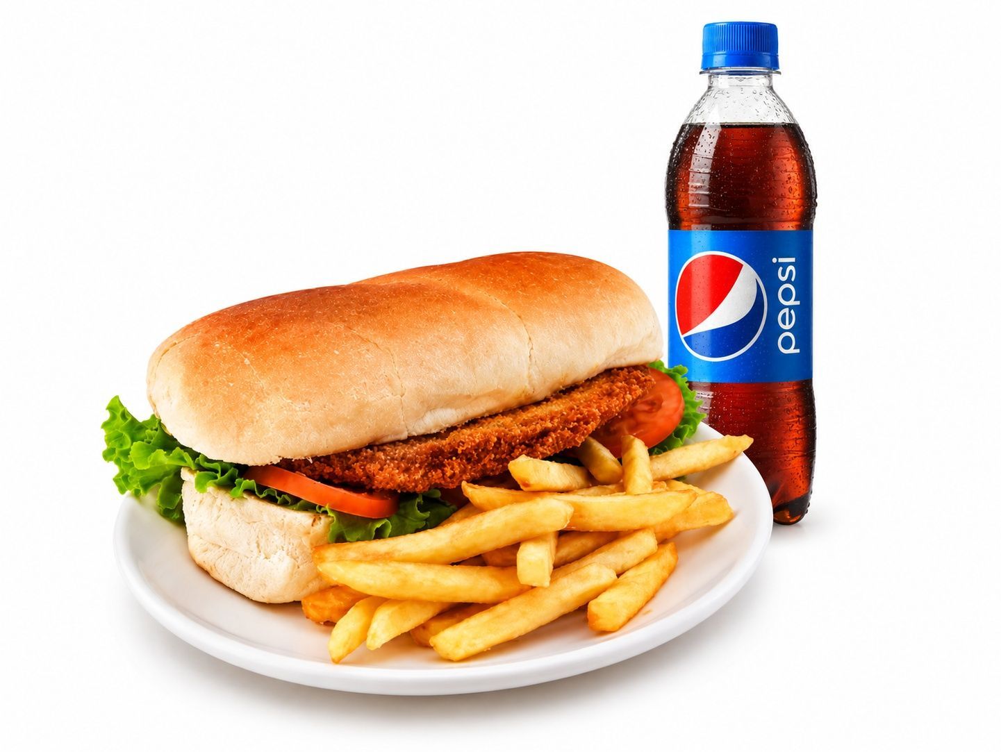 Combo - sándwich de milanesa.