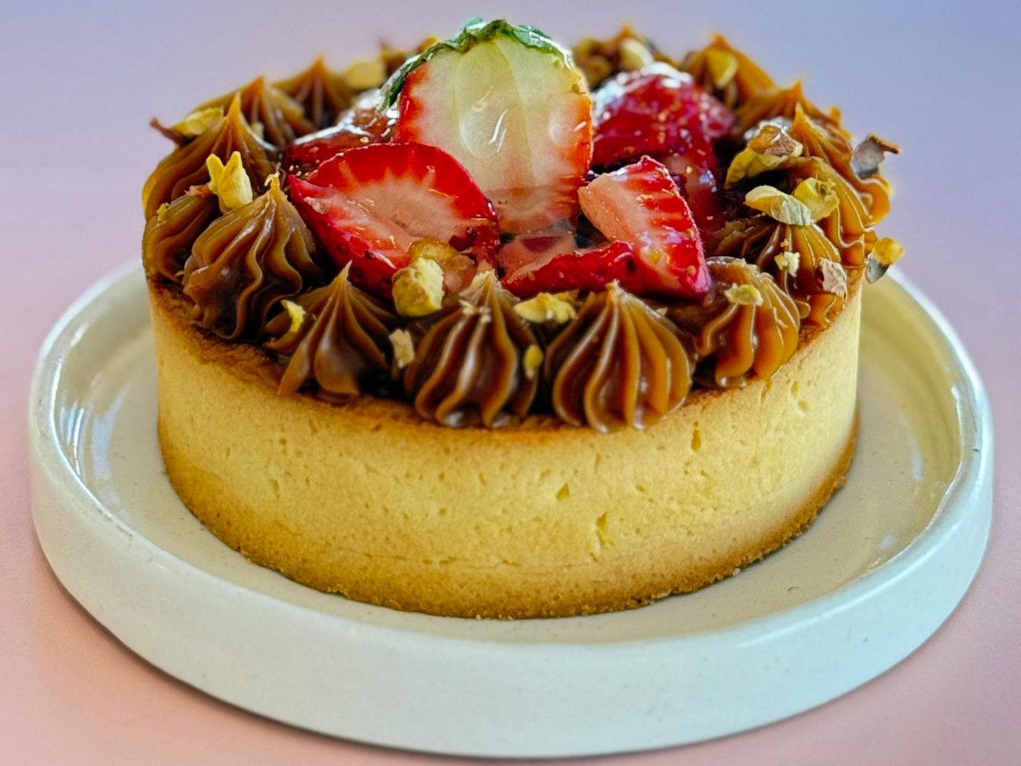 Tarta De Frutillas Individual