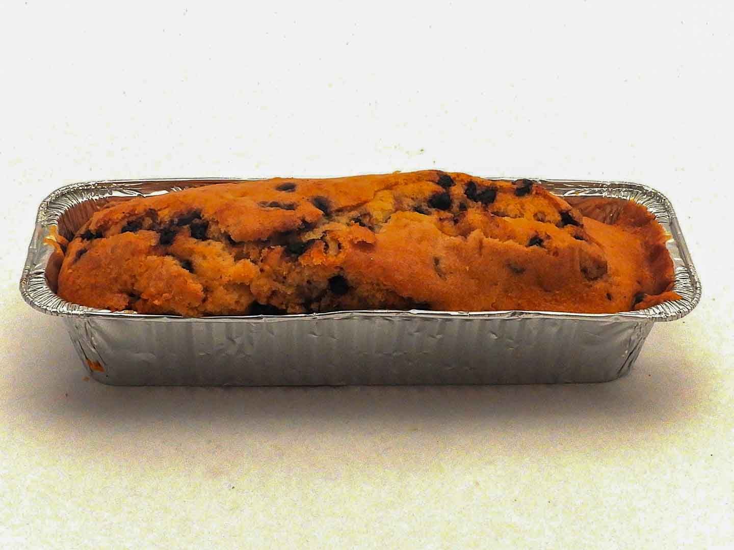 Budín con chips de chocolate
