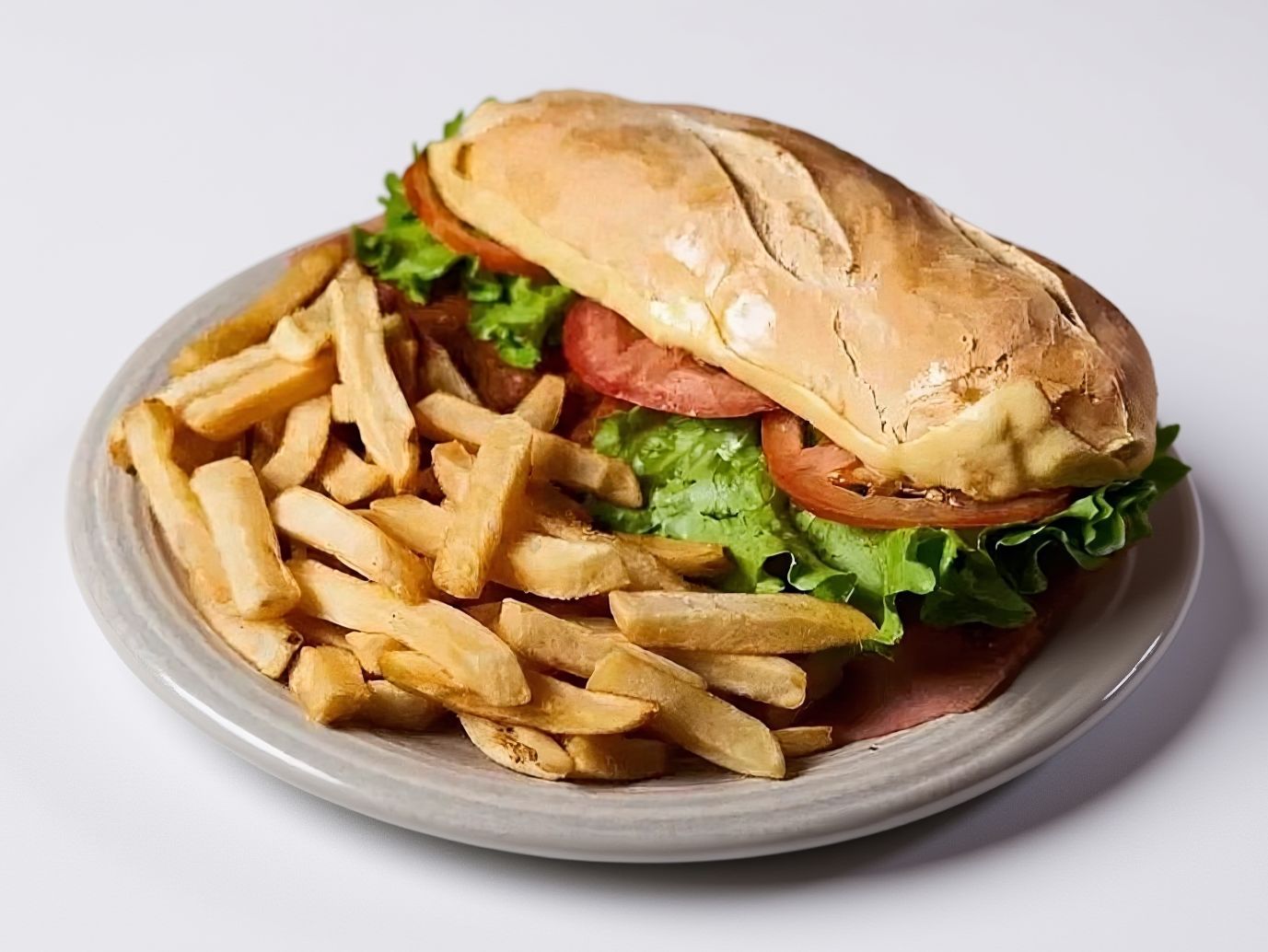 Sándwich mila completo +papas