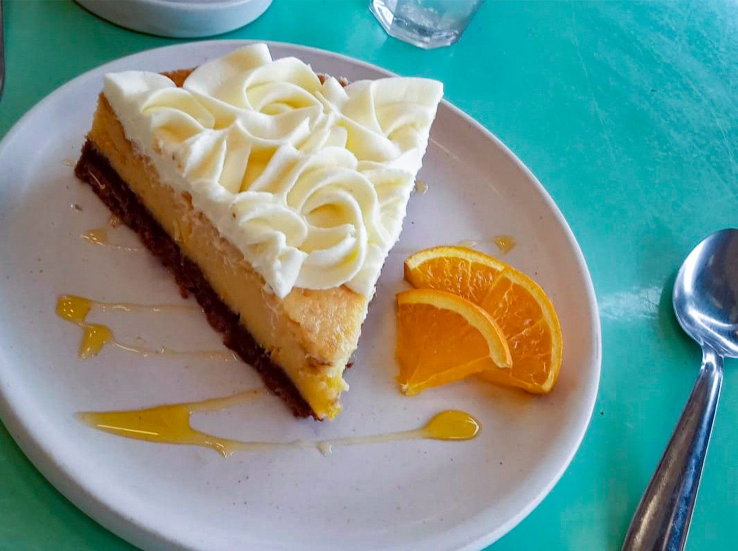 Orange Pie Porción