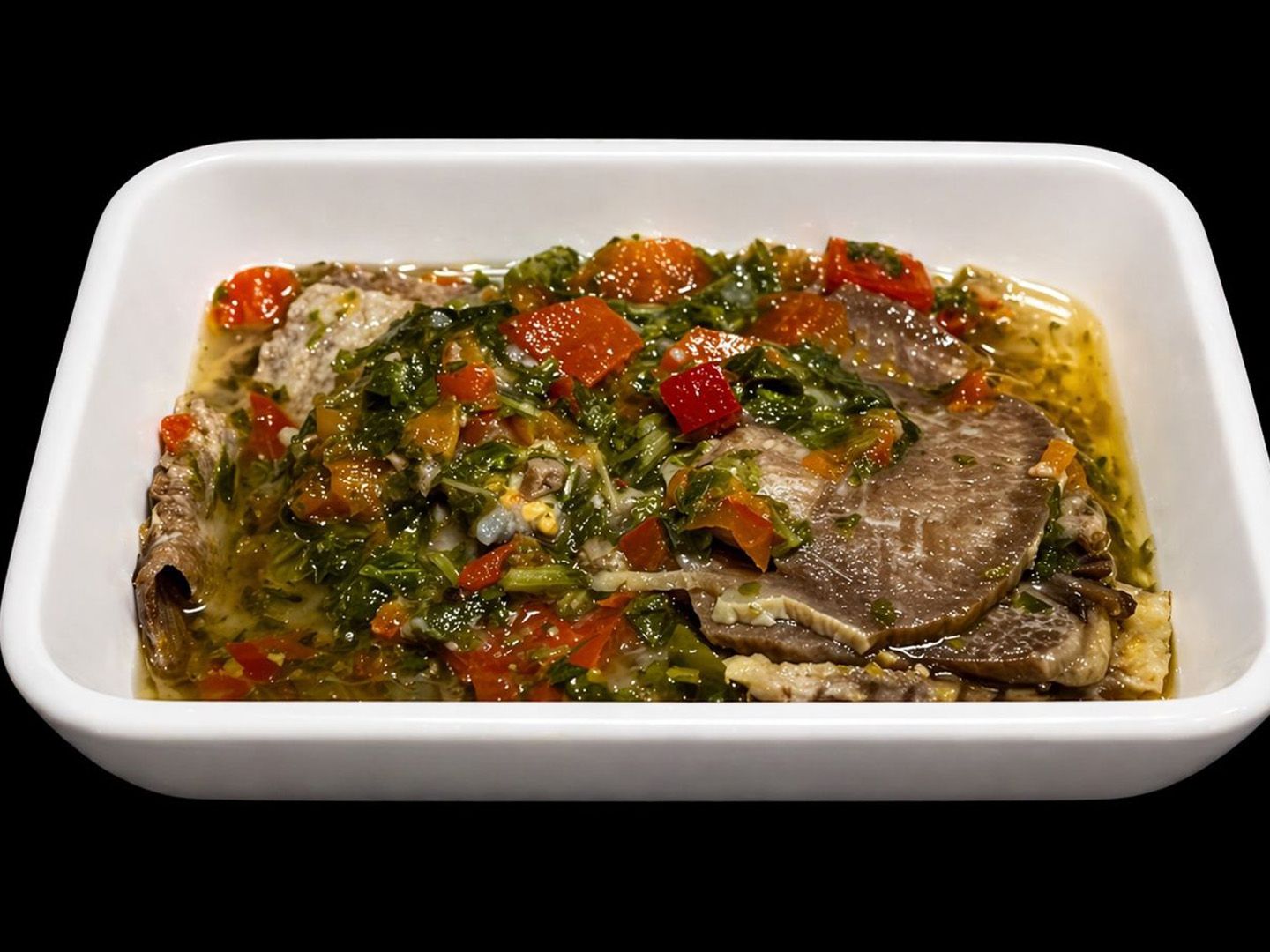 Lengua a la vinagreta