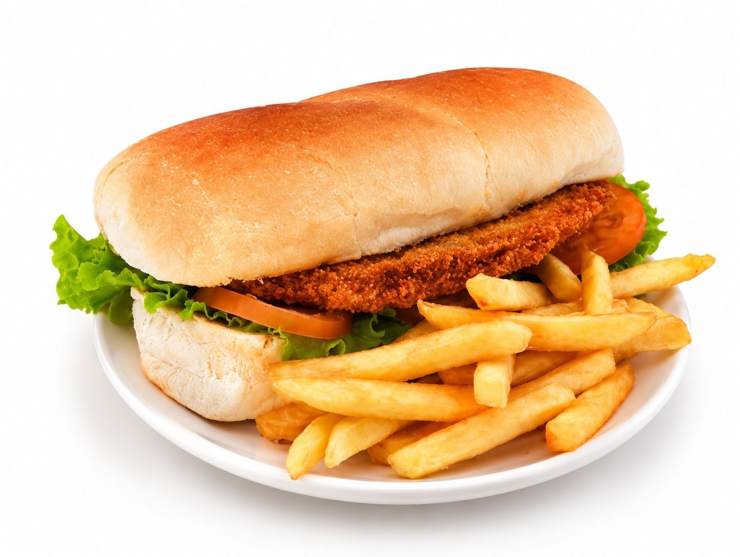 Sándwich de mila y fritas