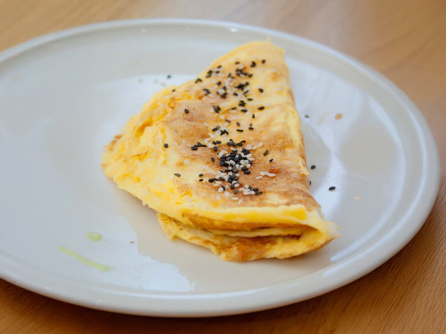 Omelette De Jamón Y Queso