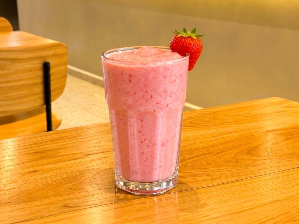 Licuado de frutilla
