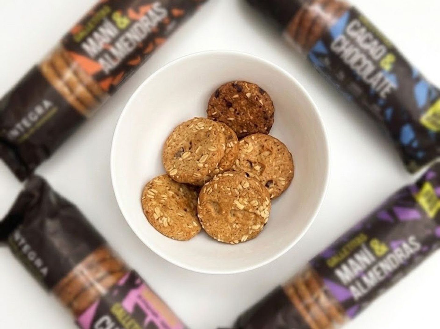 Galletitas integra rosas