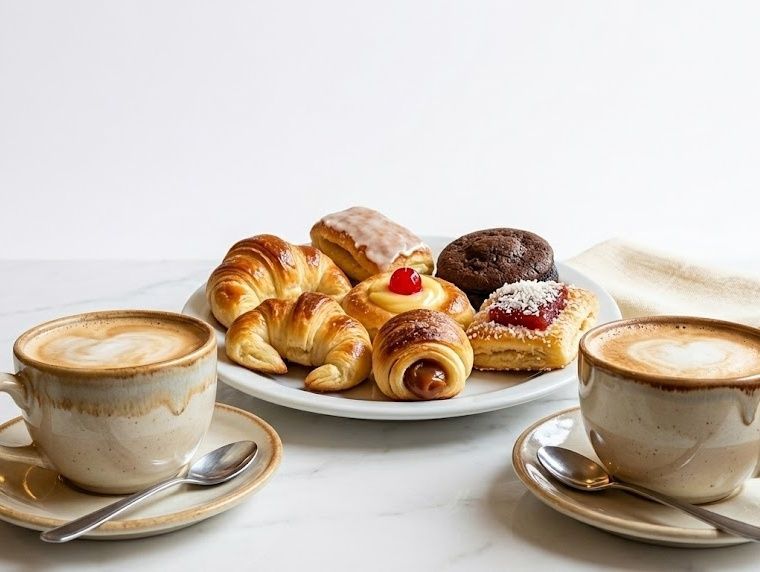 2 café + 6 facturas