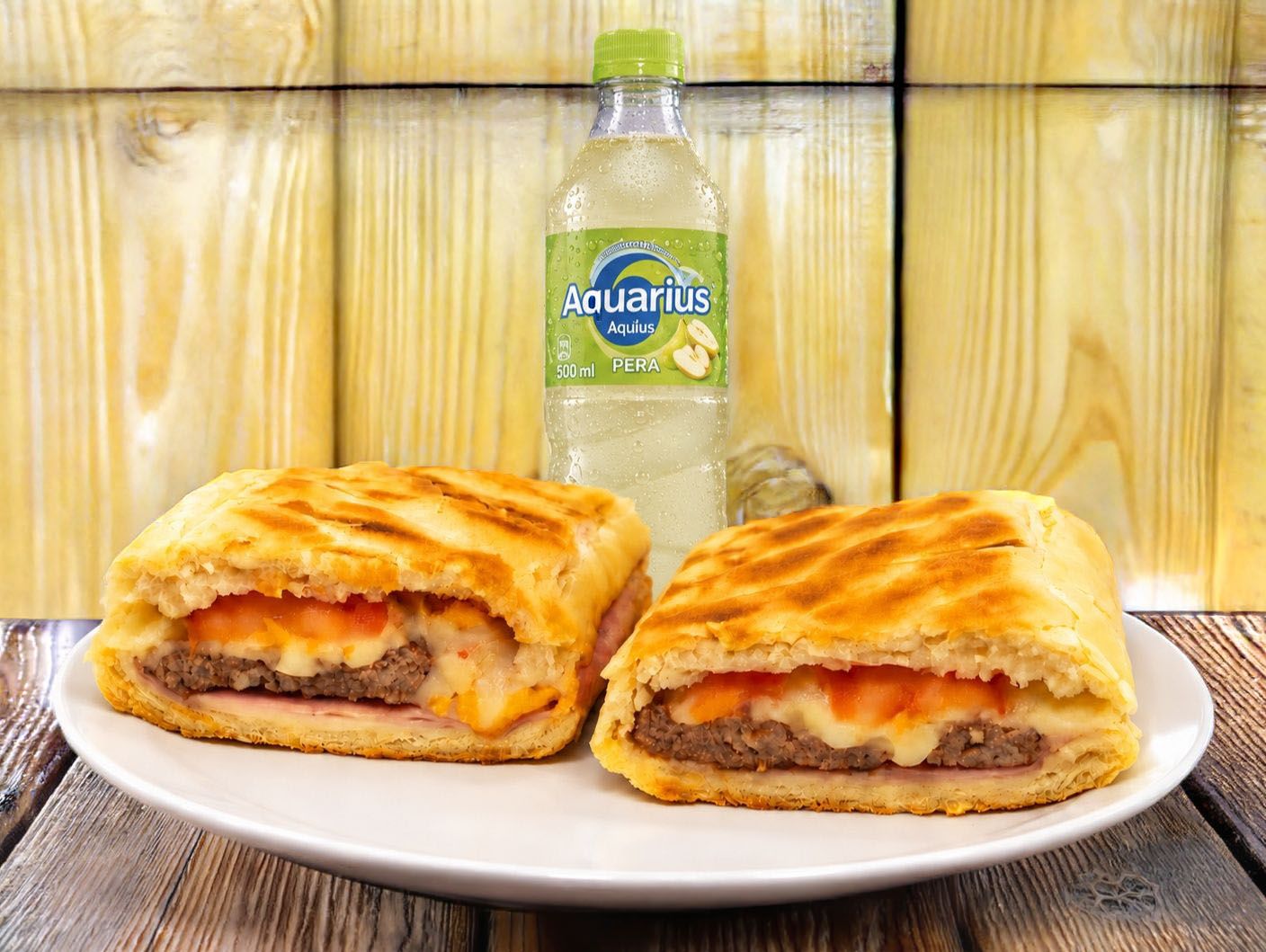 Combo media baguesera + bebida