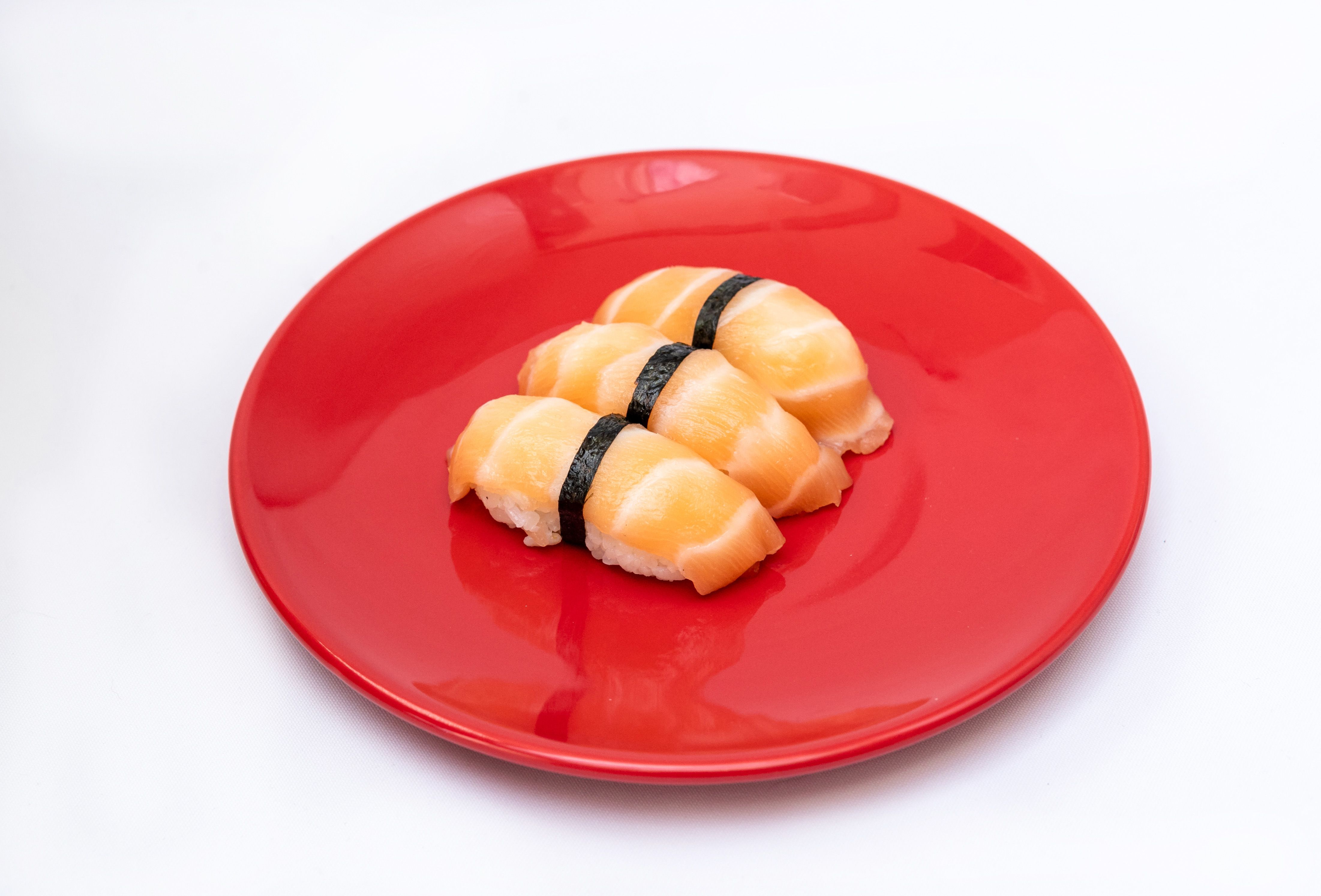 Nigiri salmón rosado