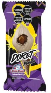 Cono Doret chocolate blanco