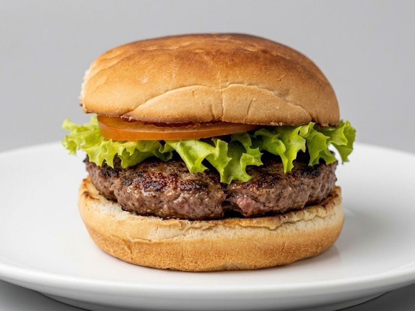 Hamburguesa simple.