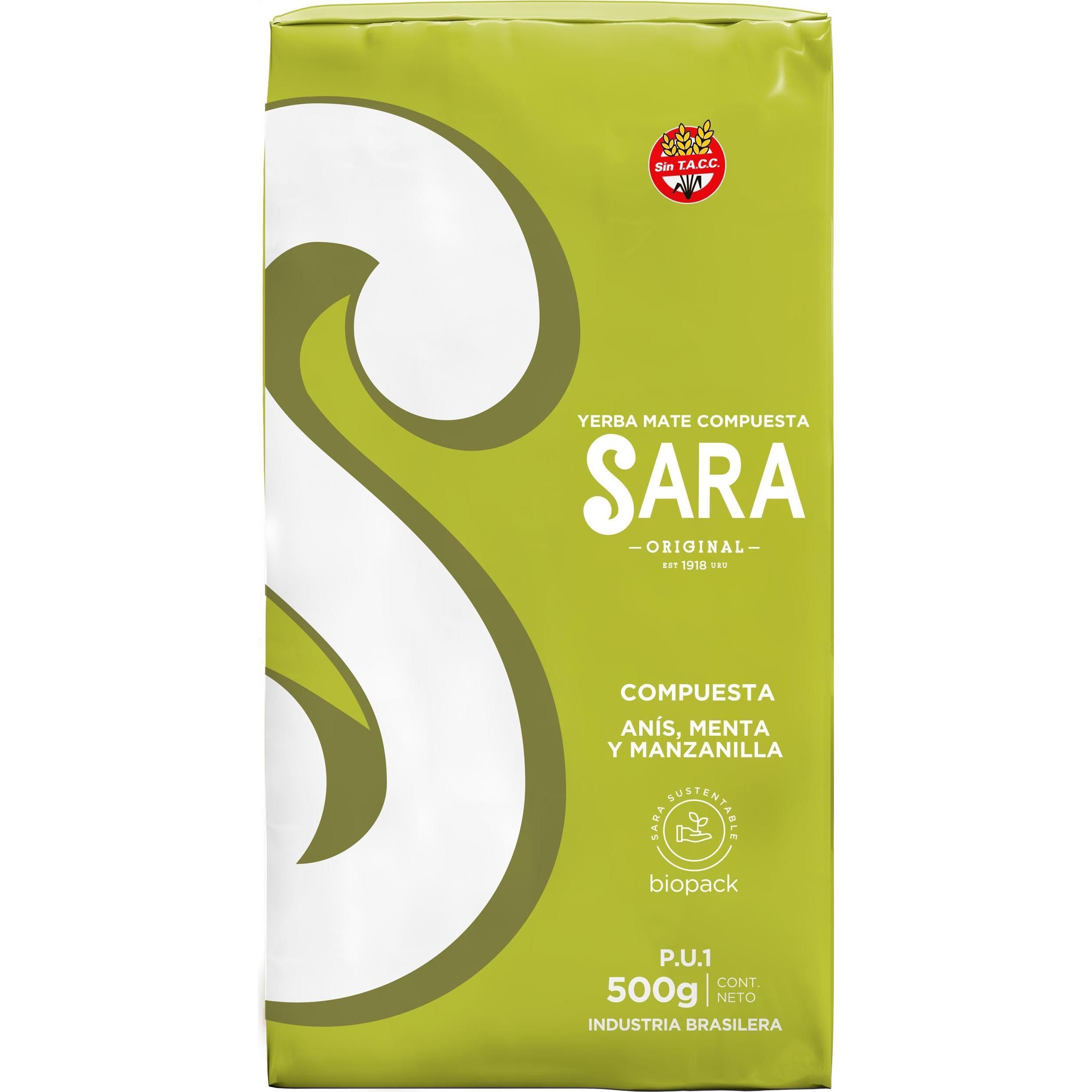 Yerba sara anís, menta y manzanilla 500 g
