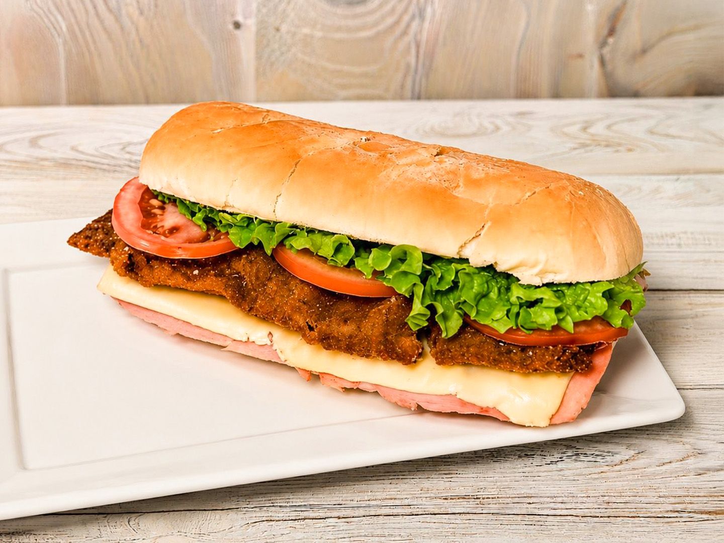Sándwich de milanesa.