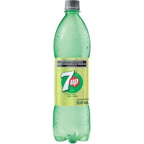 Gaseosa 7Up Botella 500 Cc