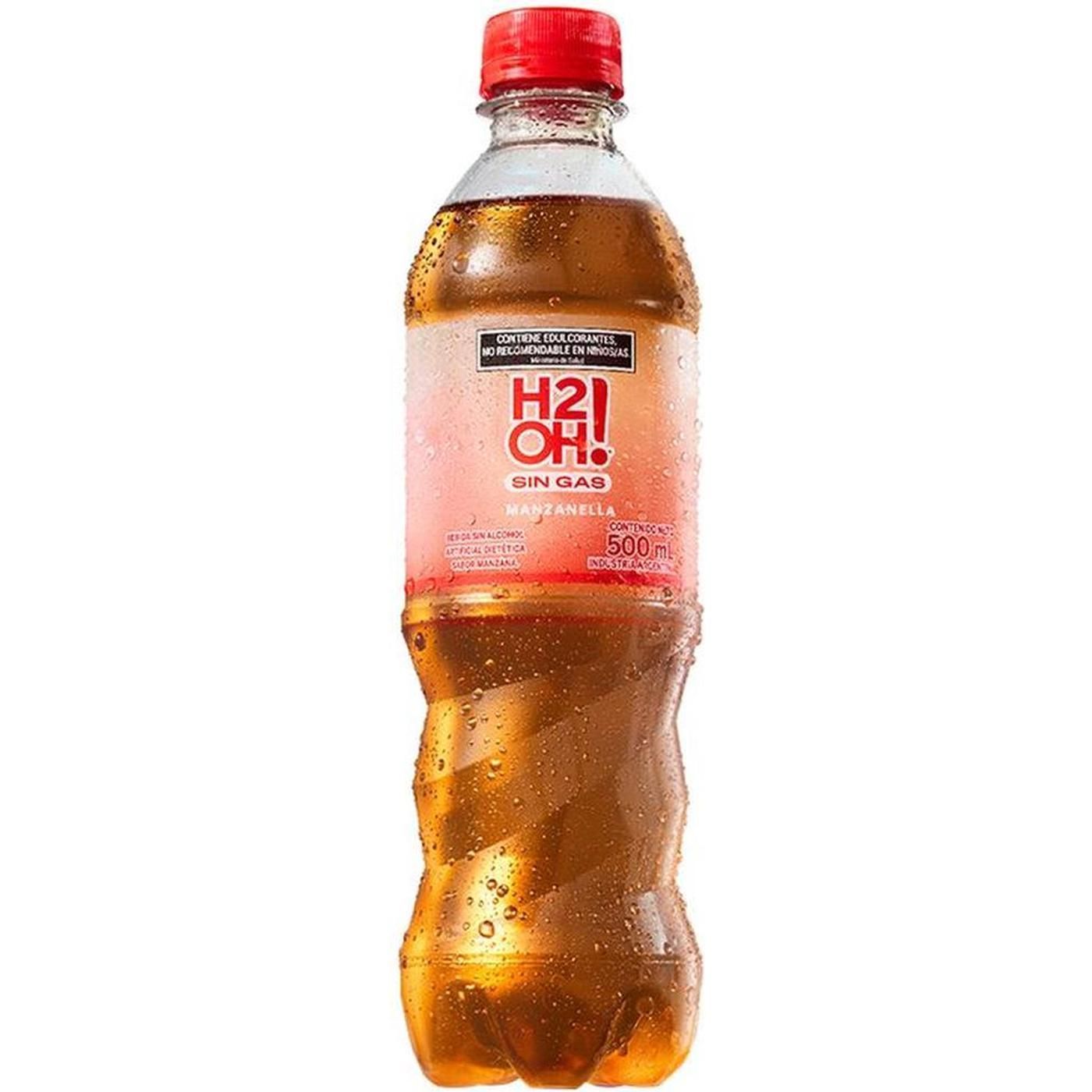 Agua Saborizada H2O Manzana 500 ml