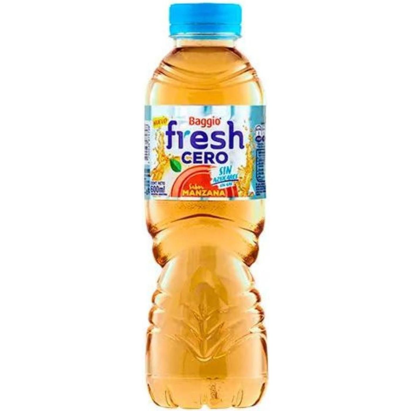 Agua Saborizada Baggio Fresh Cero Manzana 600 ml