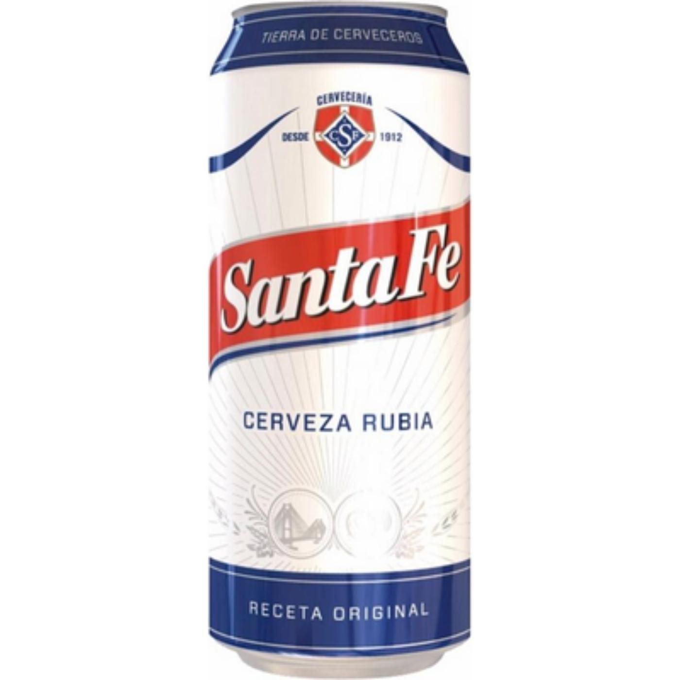 Cerveza Santa Fe Lata 473 ml