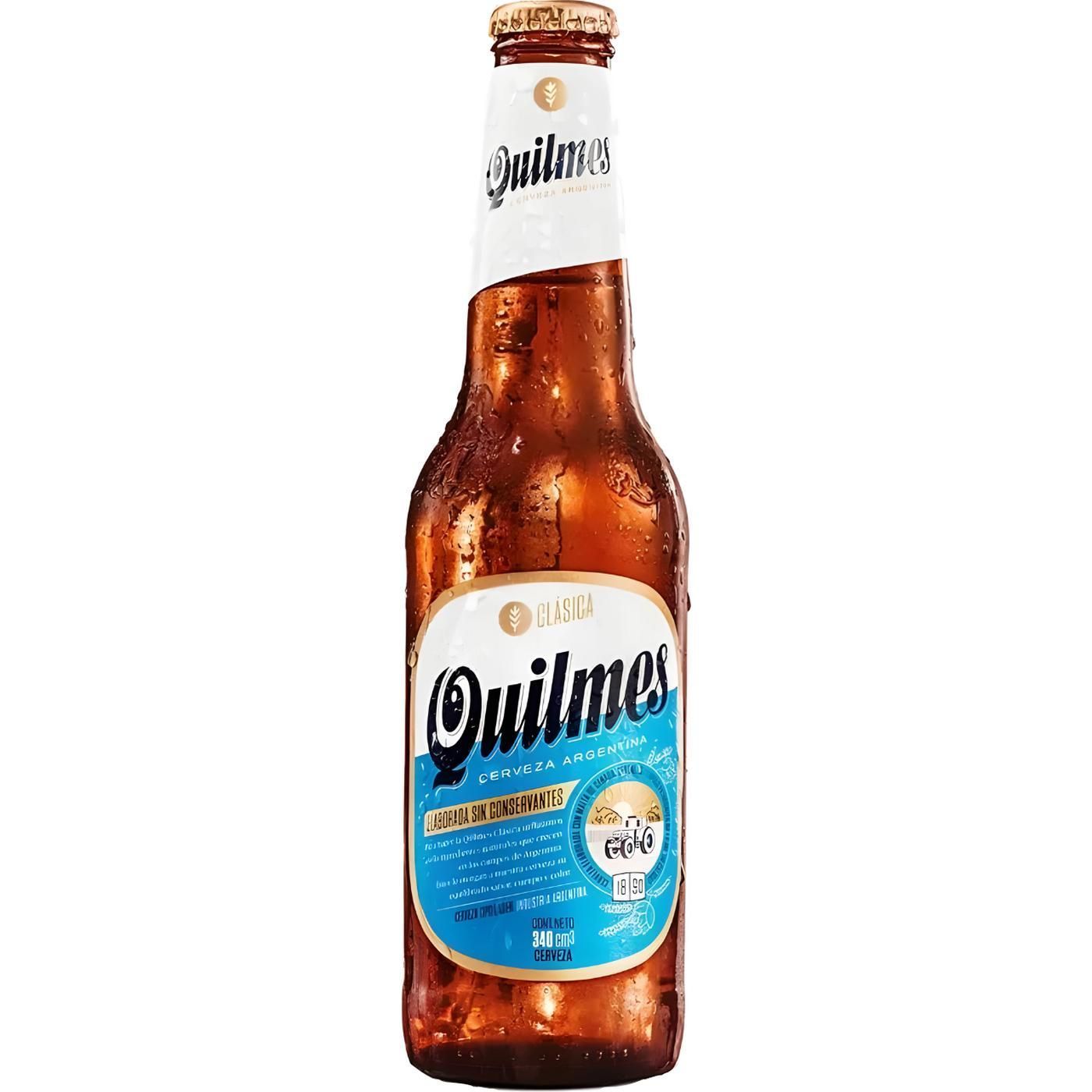 Cerveza Quilmes Clásica Retornable 340 ml