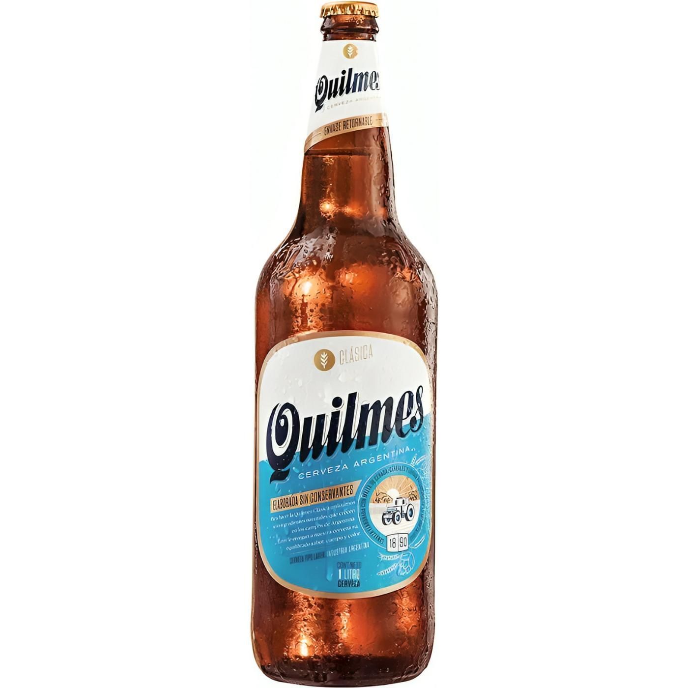 Cerveza Quilmes Clásica Retornable 1 L