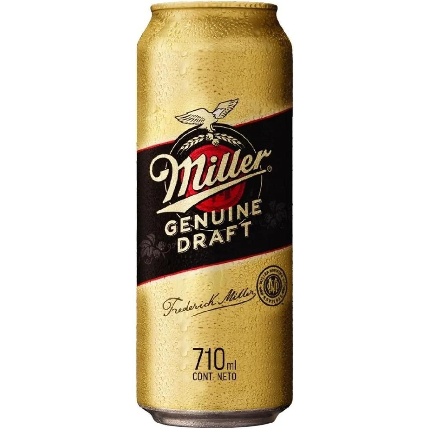 Cerveza Miller Lata 710 ml