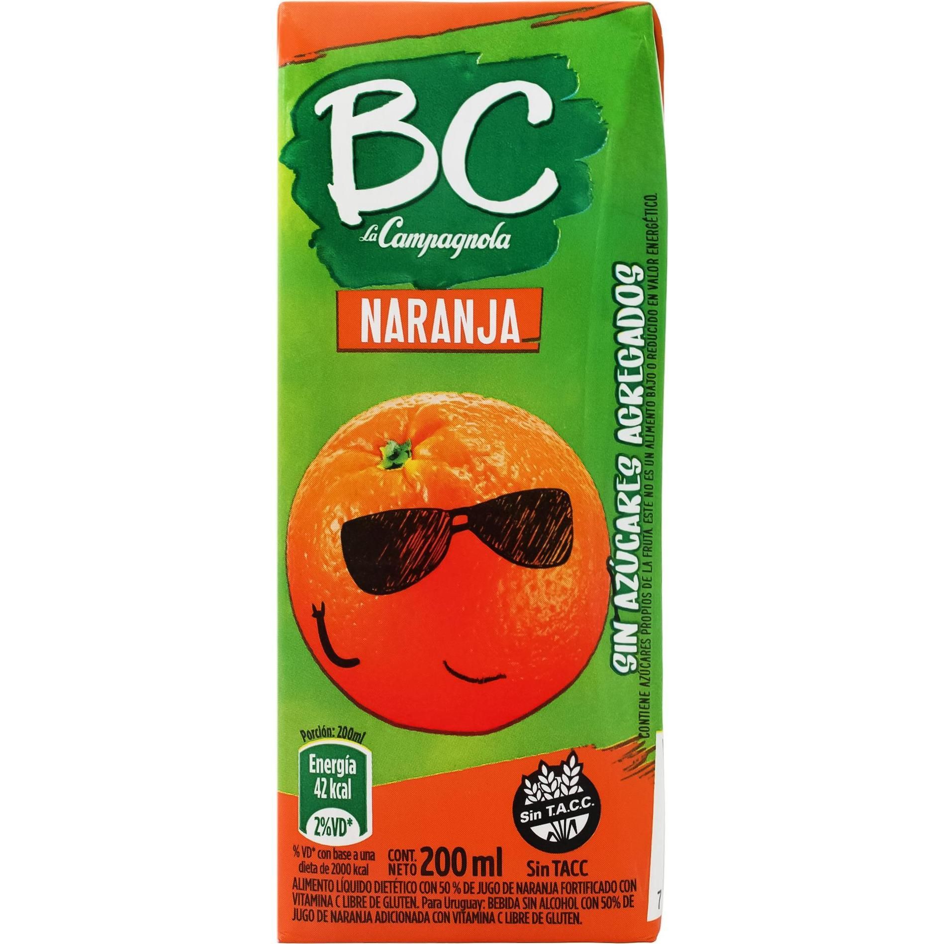 Jugo naranja 200 ml