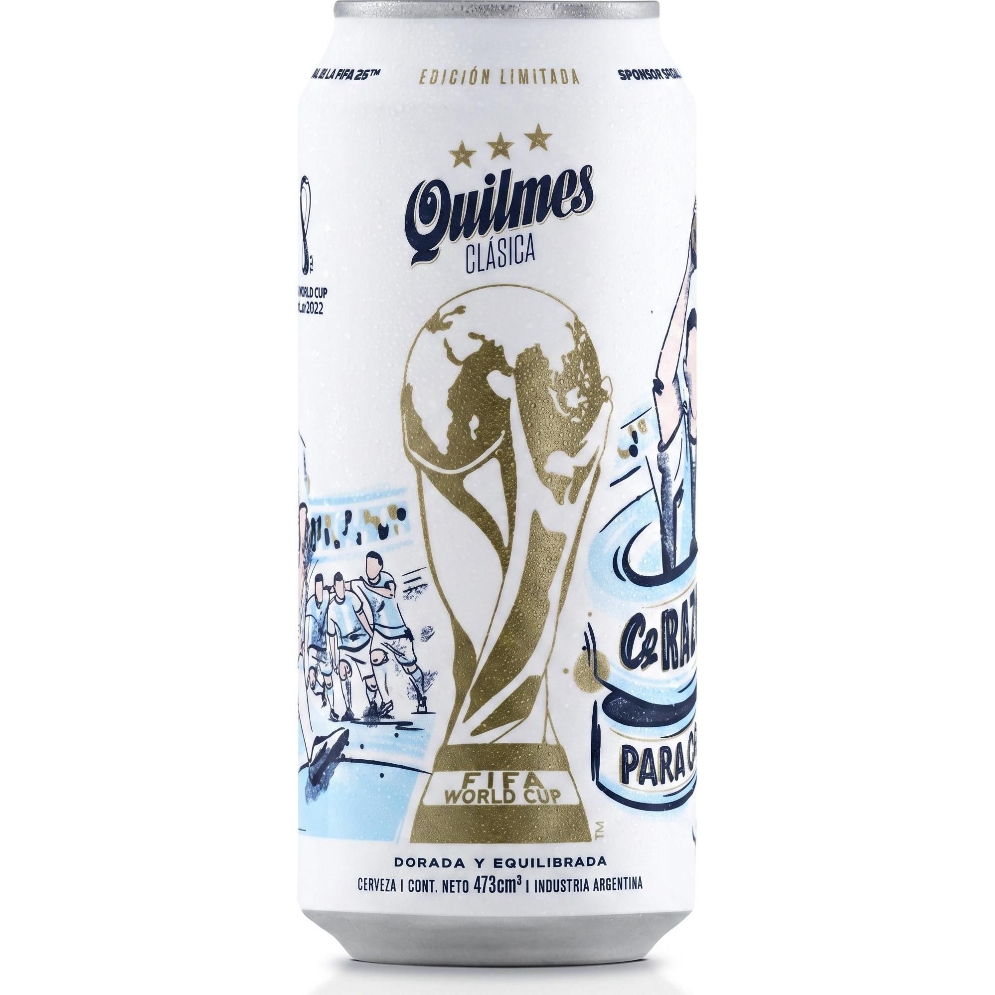 Cerveza quilmes clásica 473 ml
