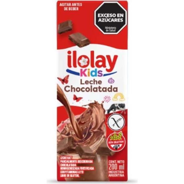 Leche Chocolatada Ilolay Kids 200 ml