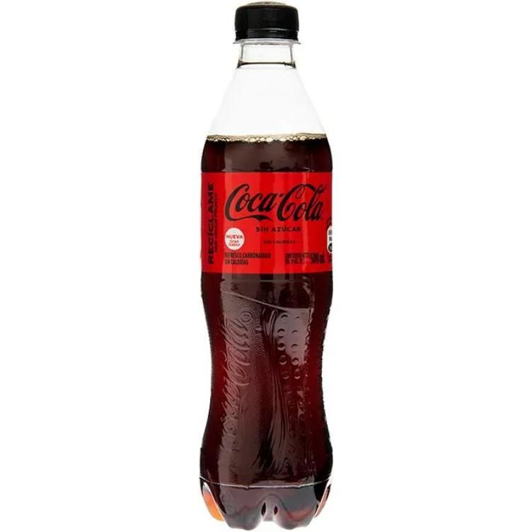 Gaseosa Coca-Cola Zero Azúcar 500 ml