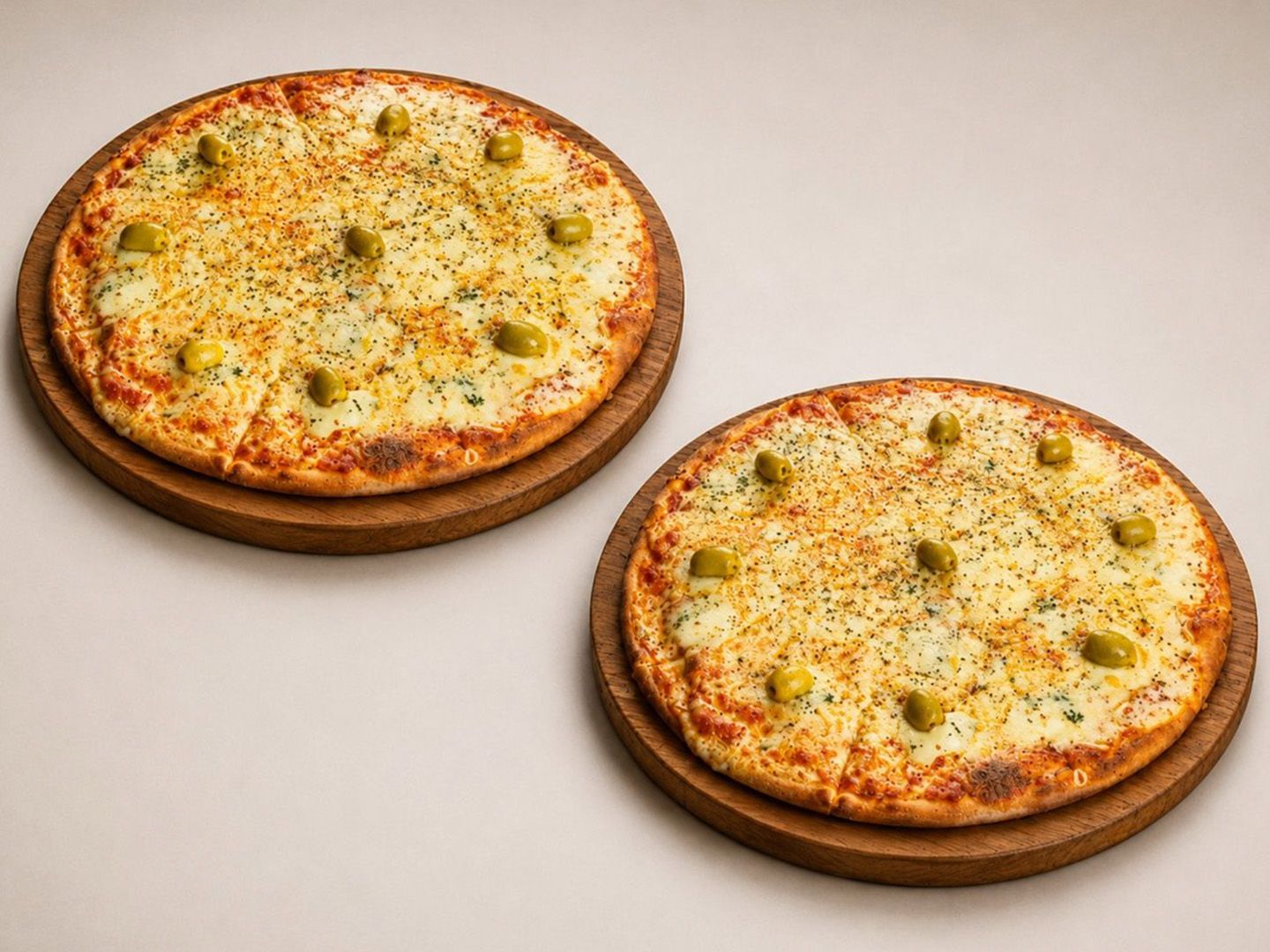 Combo - 2 pizzas de muzzarella