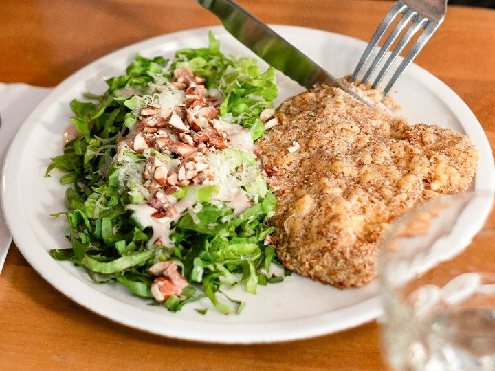 Crunchy keto chicken