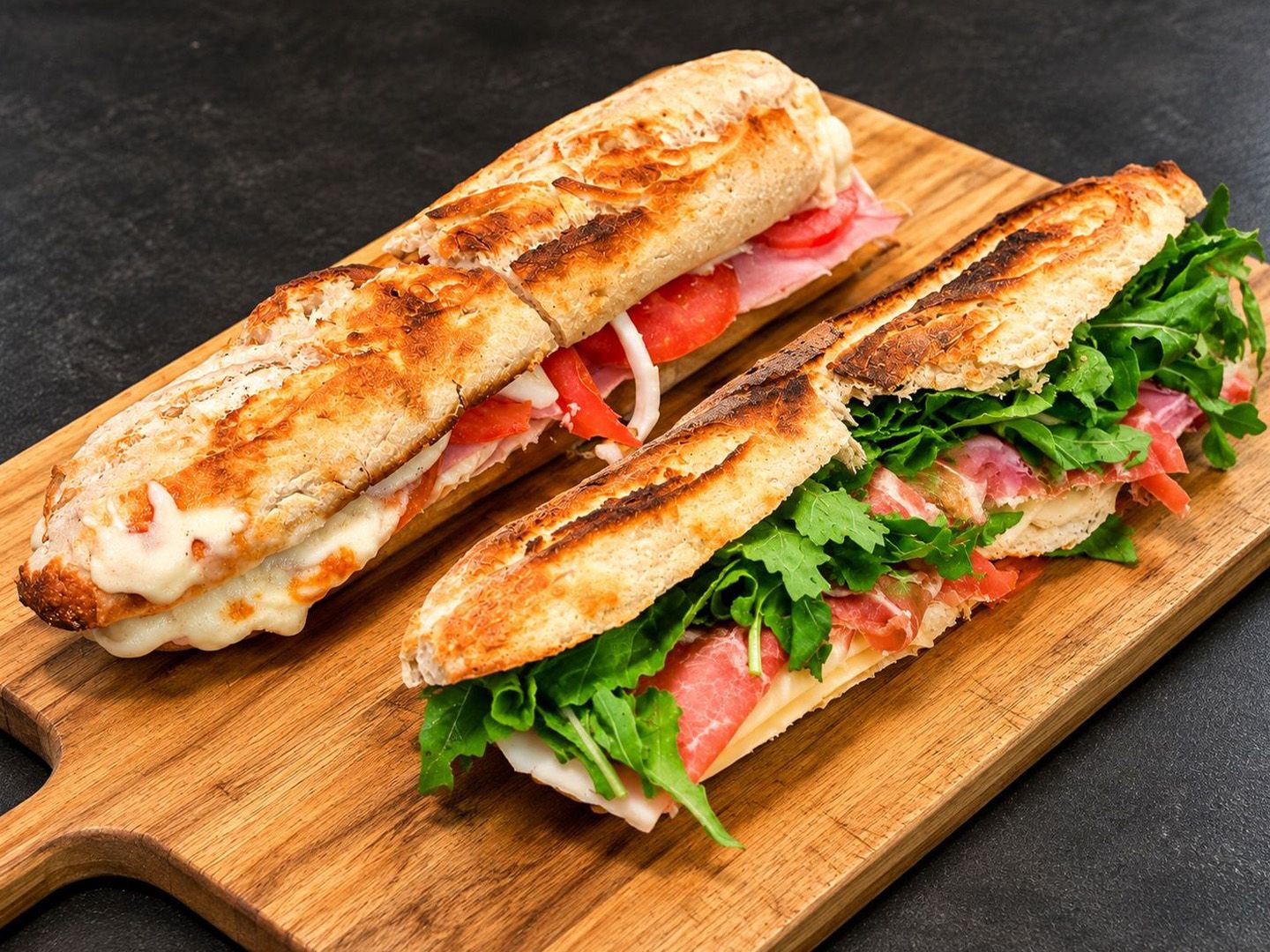 Sándwiches baguette x2 (a elección)