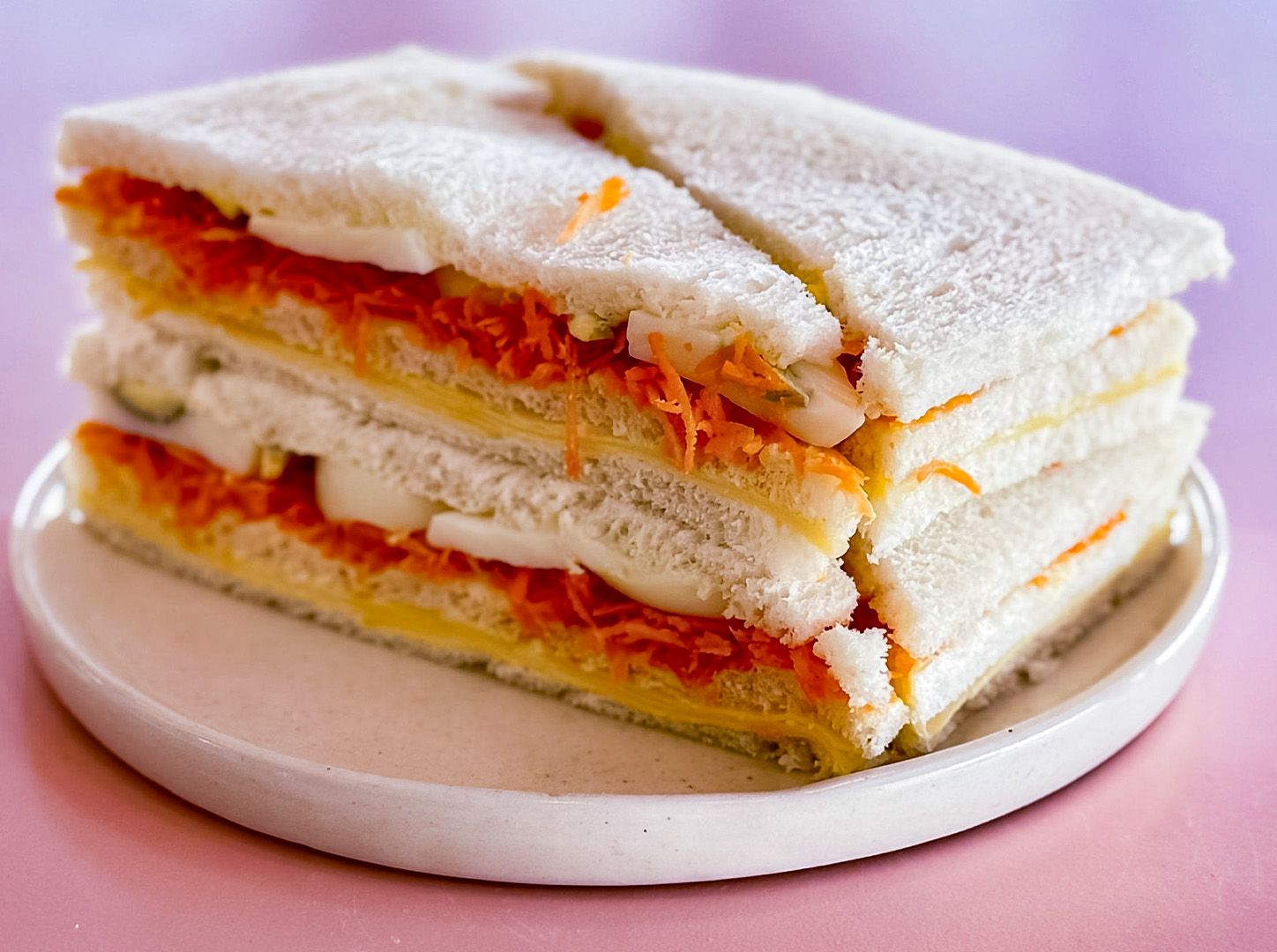 Sándwich miga veggie x 4 unid.