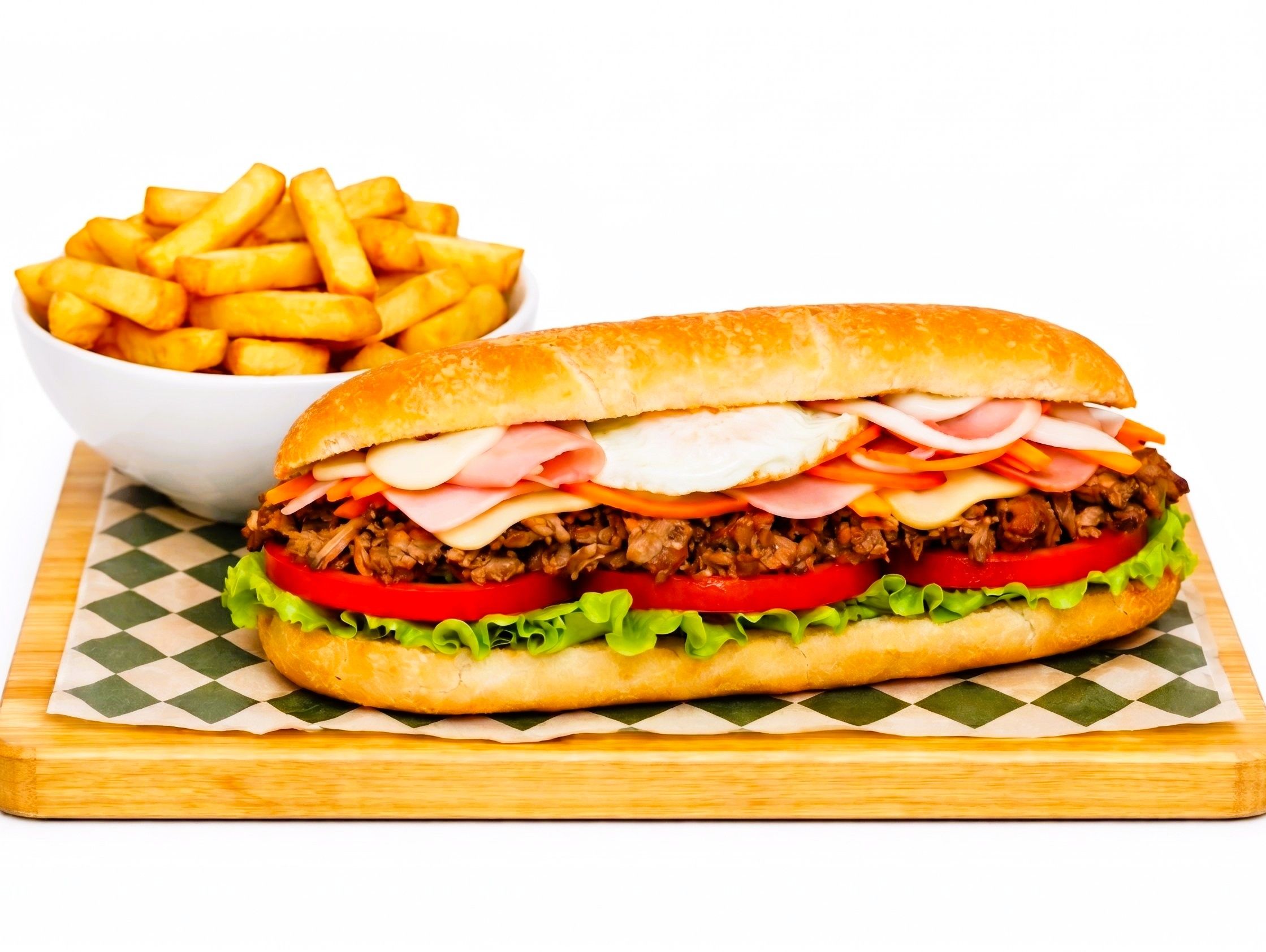 Sándwich Bomba
