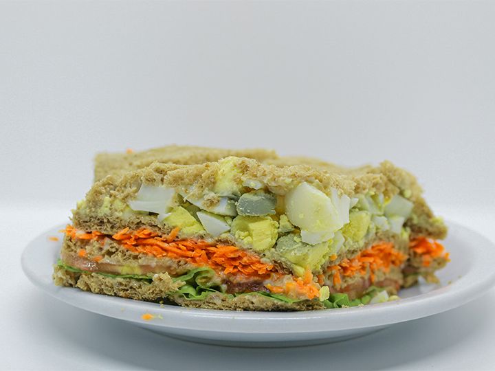 Sándwich Triple Tricolor