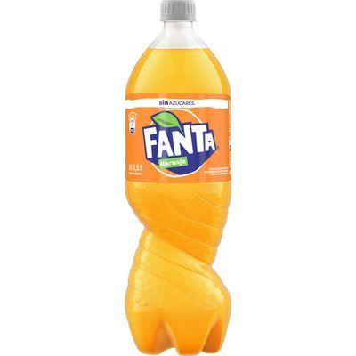 Fanta sin azúcares 1.5 l.