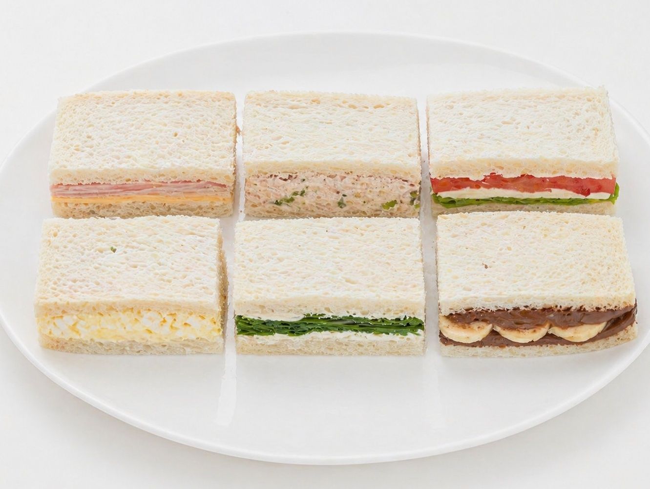 6 sándwich a elección.