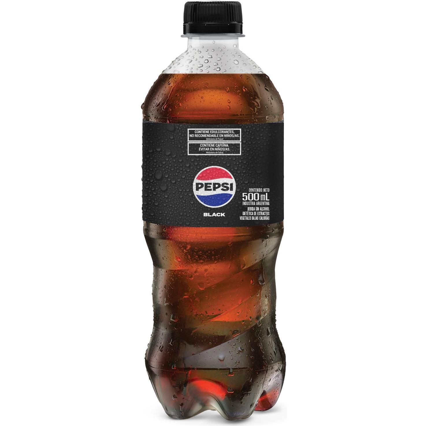 Gaseosa Pepsi Black 500 ml