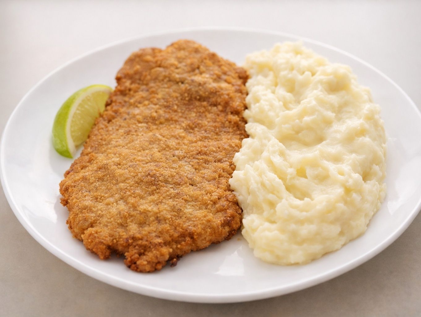 Milanesa de ternera simple