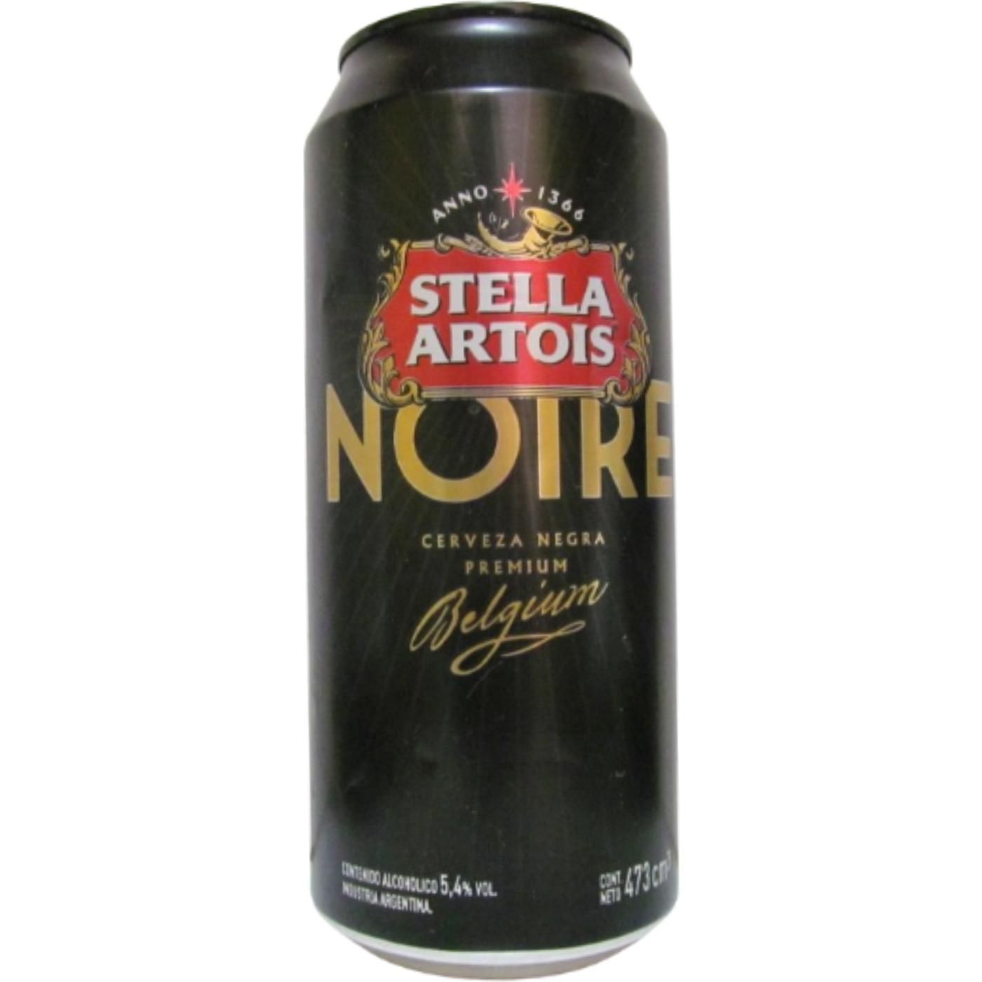 Cerveza Stella Artois Noire 473 ml