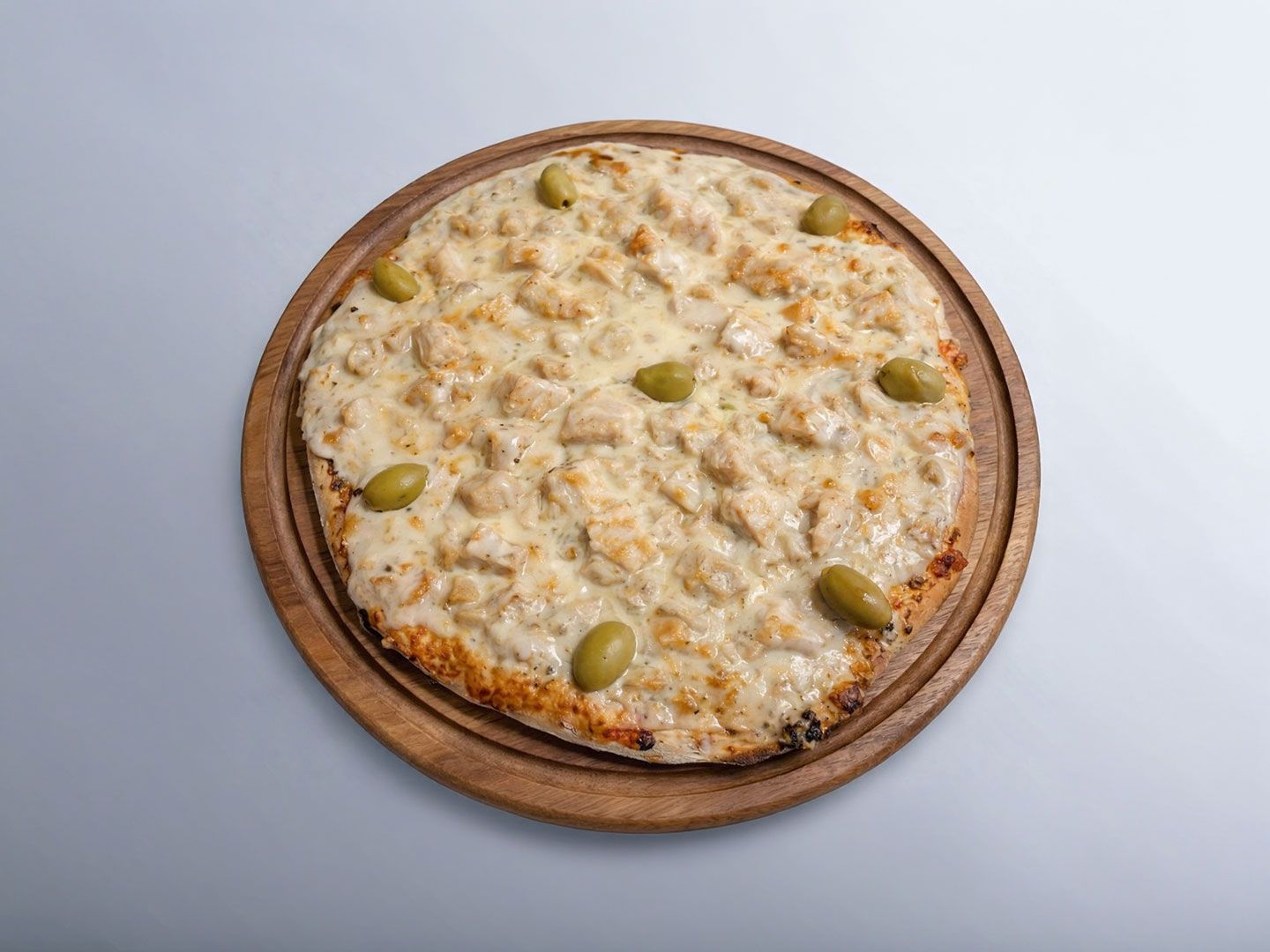 Pizza de pollo